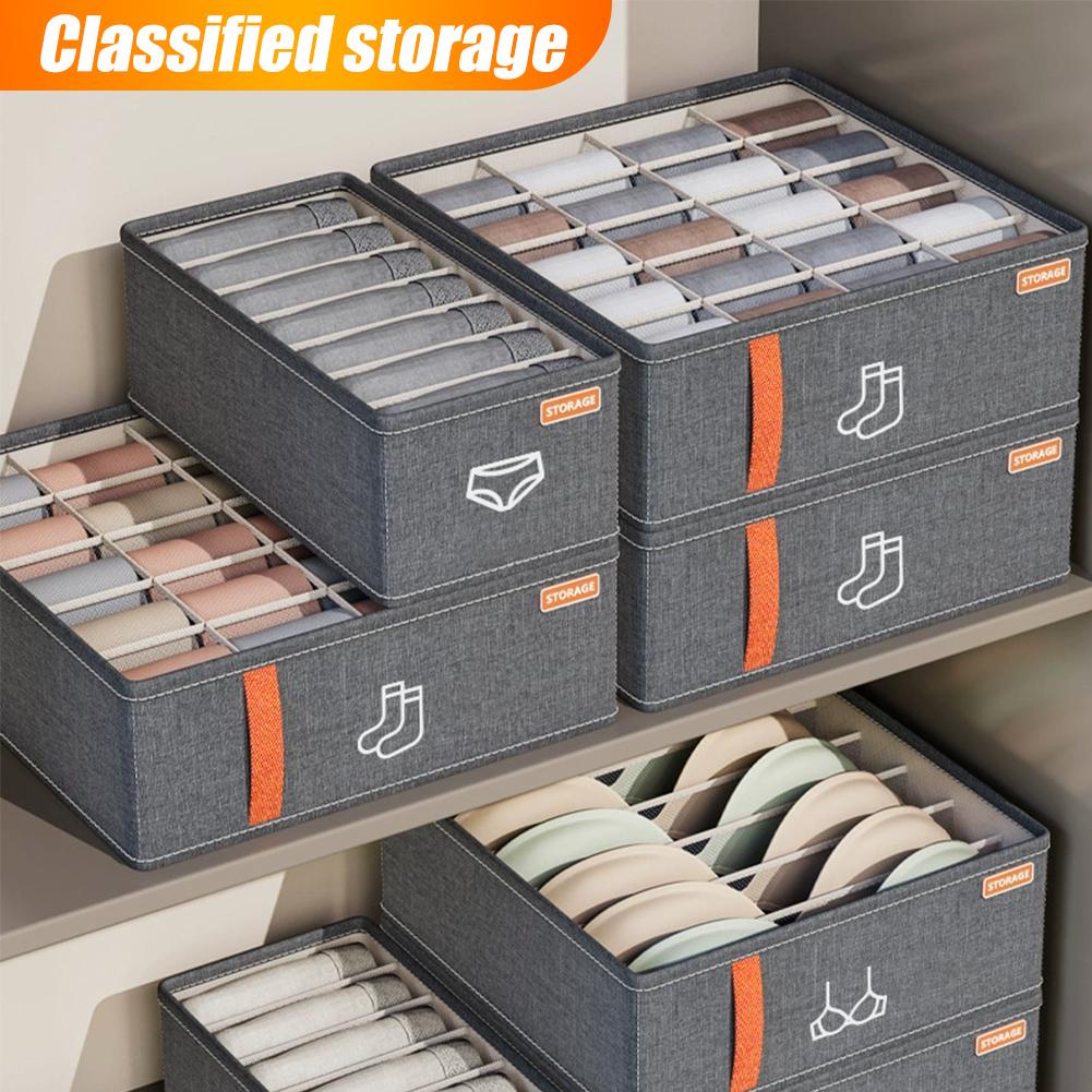 Sock Organizer Tray - Organizzatore per cassetti a 20 scomparti,