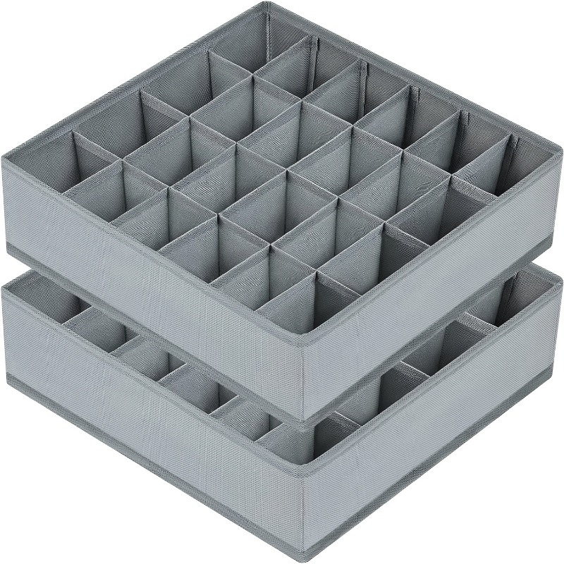 Sock Organizer Tray - 2 organizer in tessuto a 24