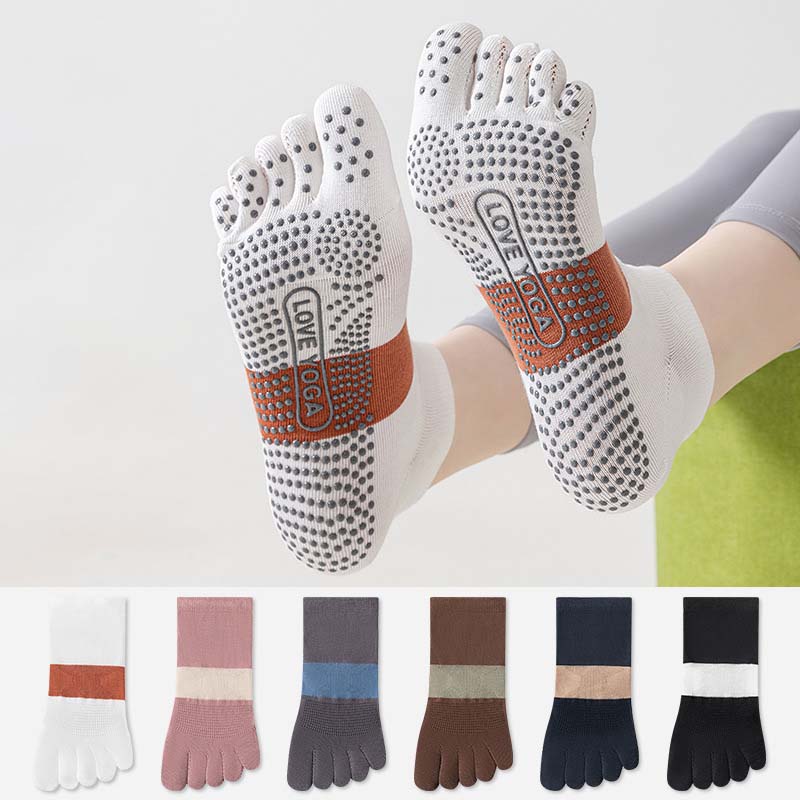 Toe Sock Split - Calzini da pilates alla moda sportivi