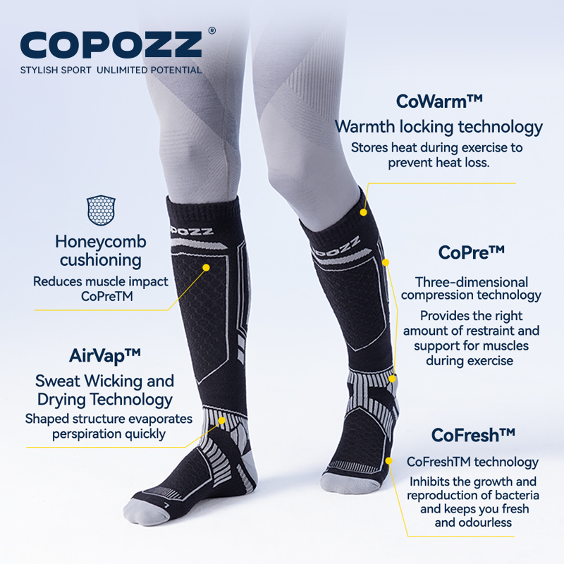 COPOZZ Calzini da sci invernal - Thermal Sock Winter recensione e prezzo