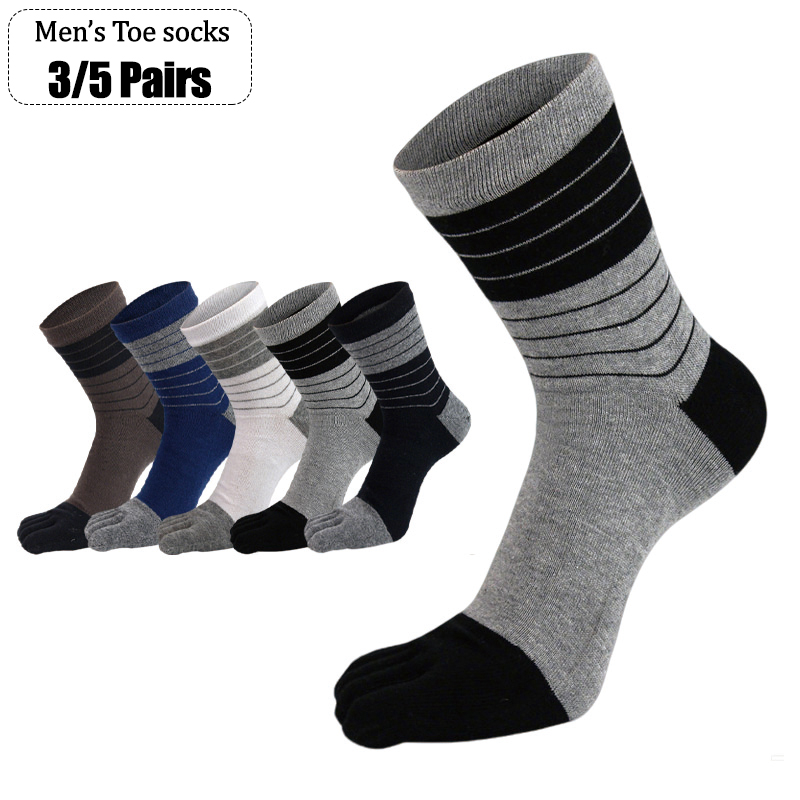 3/5 Paia di Calzini da Uomo a  - Toe Sock Split recensione e prezzo