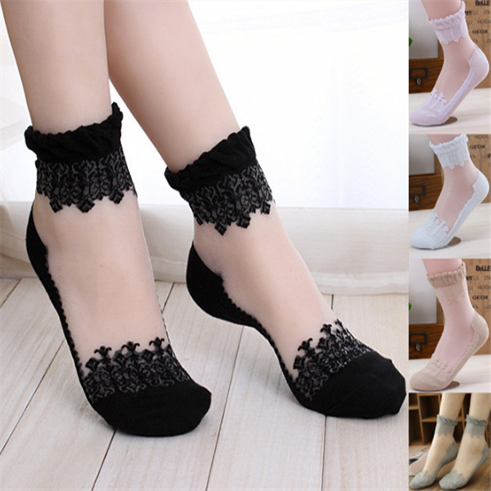 Calzini corti da donna in pizz - Invisibility Sock Loafer recensione e prezzo